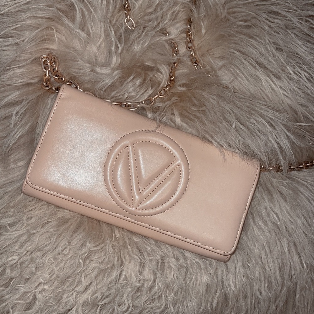 Mario Valentino Wallet crossbody gold chain purse
